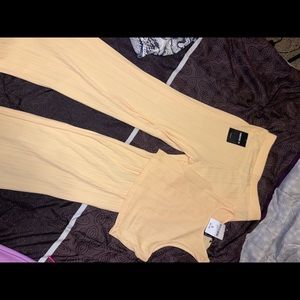 Two piece pant set!